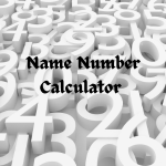 Name Number Calculator